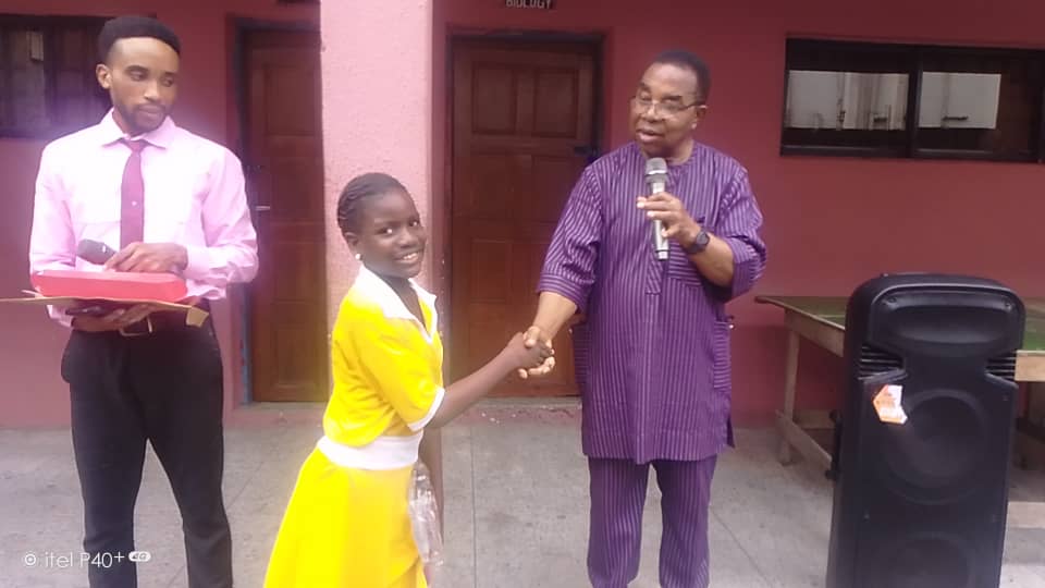 Congratulatory Message To Miss Treasure Mejogbamu By The School Director